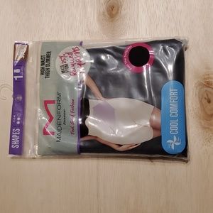 Maidenform Flexees Feel Good Fashion High Waist Thigh Slimmer​  FLS078 BLACK 3XL